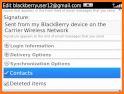 Contacts by BlackBerry related image