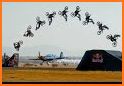 Jet Airplane on Mega Ramp: Mid Air Flying Stunts related image