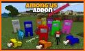 Addon Among Us [Mod + Skins 4D] for Minecraft PE related image