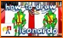 Ninja Coloring Turtles Heroes related image