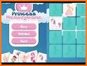 Princess memory game for kids related image