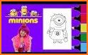 Coloring Book Minion related image