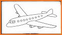 Coloring Book 12: Airplanes related image