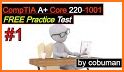 CompTIA ® A+ practice test related image