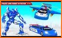 Flying Limo Car Taxi Helicopter Car Robot Games related image