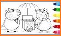 Peppa Coloring Pages related image