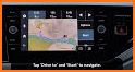 Voice Gps navigation maps: HUD speedometer related image