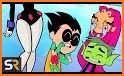 Teen prank Titans Go fake call video and Chat related image