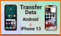 Transfer from Android to iOS related image