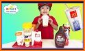 School Lunch Food - Kids Menu Pizza & Ice Cream related image