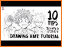 How to Draw Hair - Learn Drawing related image