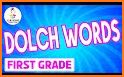 Sight Words - Basic Dolch Words for 1st grade kids related image