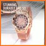 Rose Gold Floral Watch Face related image