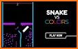 Neon Color Snake - Avoid Blocks, slither faster! related image