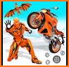 Snow Mountain Moto Bike Transform Robot Bike Games related image
