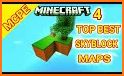 (Unofficial) New Skyblock Map mcpe info related image