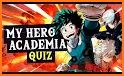 Anime MHA 4 Pics: boku no hero academia quiz game related image