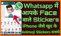 Animoji Stickers for WhatsApp related image