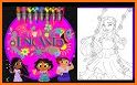 Isabela Encanto Coloring Book related image