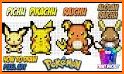 Pikachu Coloring By Number Pokemon Pixel Art Games related image