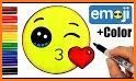 Emoji Coloring Pages related image