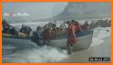 Caribbean battle: pirate war related image