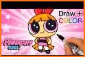 how to draw cute Powerpuff Girls related image