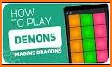 Demons - Imagine Dragons Piano Tiles 2019 related image