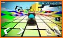 Blocky Car Races - Mega Ramps Game related image