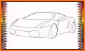 Fast Cars Coloring Book - Draw Something related image