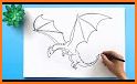How to draw Dragon Super related image