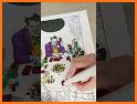 cartoon coloring book related image