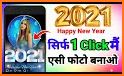 Happy New Year Photo Editor 2021 : Photo Frame related image
