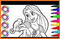 Princess Coloring Game for Kids and Girls related image