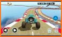 Monster Truck Car Stunts 3d Mega Ramp Driving Game related image