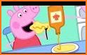 Cute Pink Cartoon Piggy Theme related image