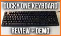Black Blue Light Keyboard related image