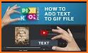 Gifda - Add text to popular Gifs related image