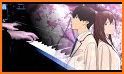 Purple Glittering Lovers Swans Keyboard Theme related image
