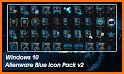 Transparent Blue - Icon Pack related image