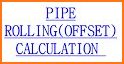 Offset Pipes calculator related image