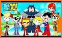 Teen Titans coloring cartoon related image