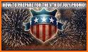 4th July Independence Day Greeting Card Maker related image