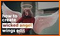 Wings for Photos: Angel Wings Photo Editor related image