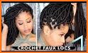 African Faux Locs Hairstyles related image