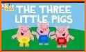 "The three little pigs" tale related image