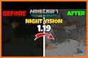 Night Vision Mod for Minecraft related image