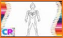 Coloring Game For Ultraman 2018 related image