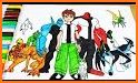 Ben 10 Full Coloring Book related image