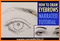 HOW TO DRAW EYEBROWS related image